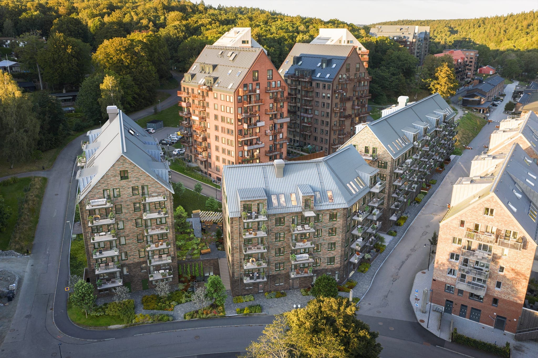 Översiktsvy Mölnlycke Fabriker